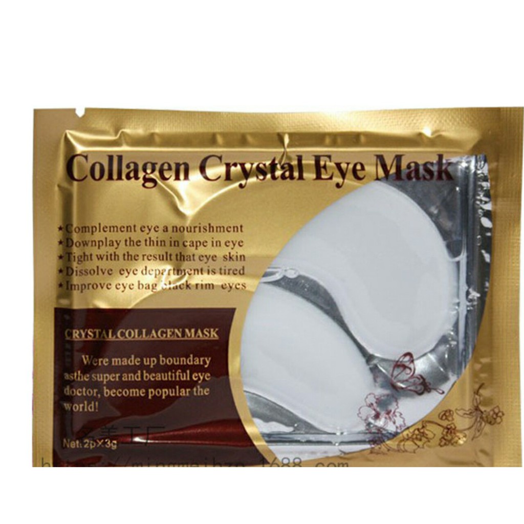 Mặt nạ mắt  Crystal  Collagen Vàng ,Trắng, Đen, Hồng