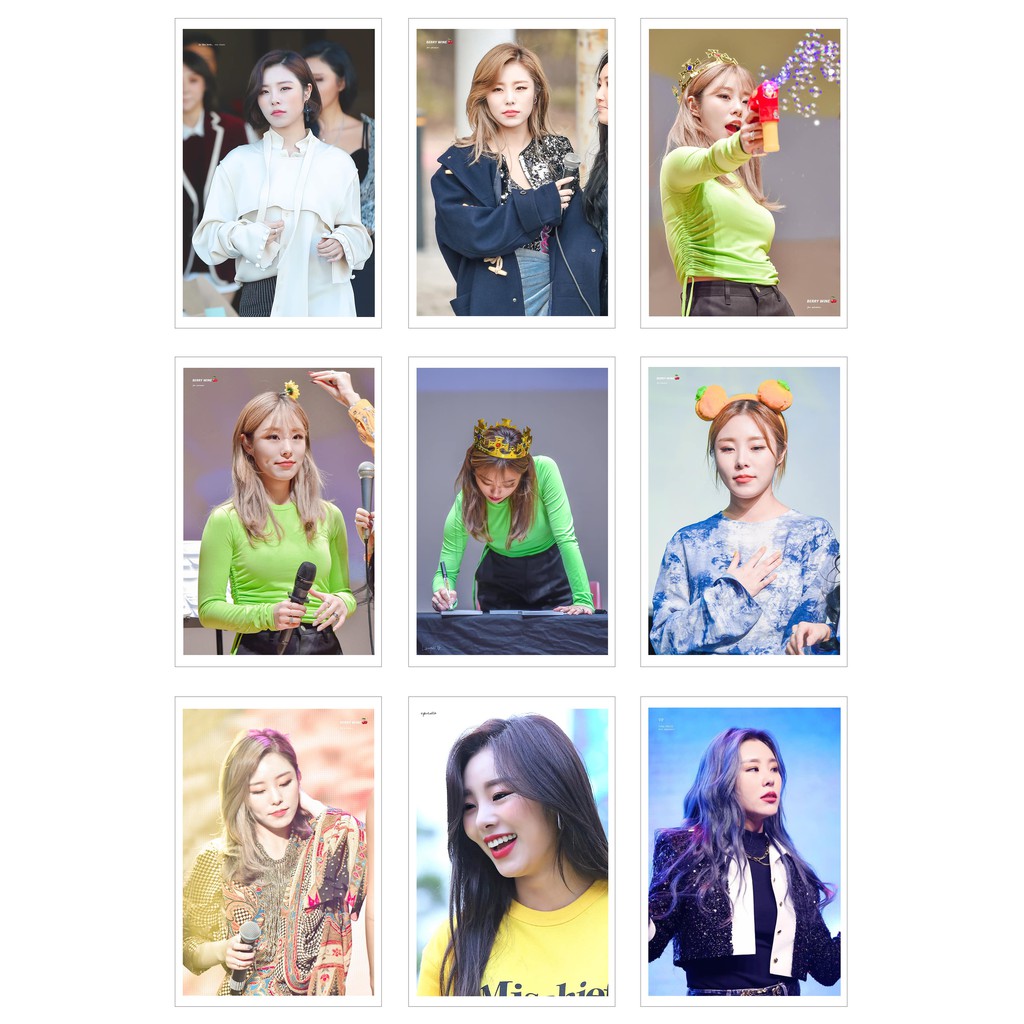 Lomo Card Ảnh WHEEIN - MAMAMOO ( 54 ảnh)
