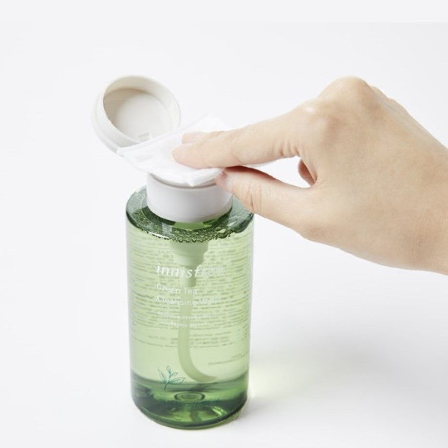 Nước Tẩy Trang Innisfree Trà Xanh Ngăn Ngừa Mụn Làm Sạch Da Green Tea Cleansing Water 300ml