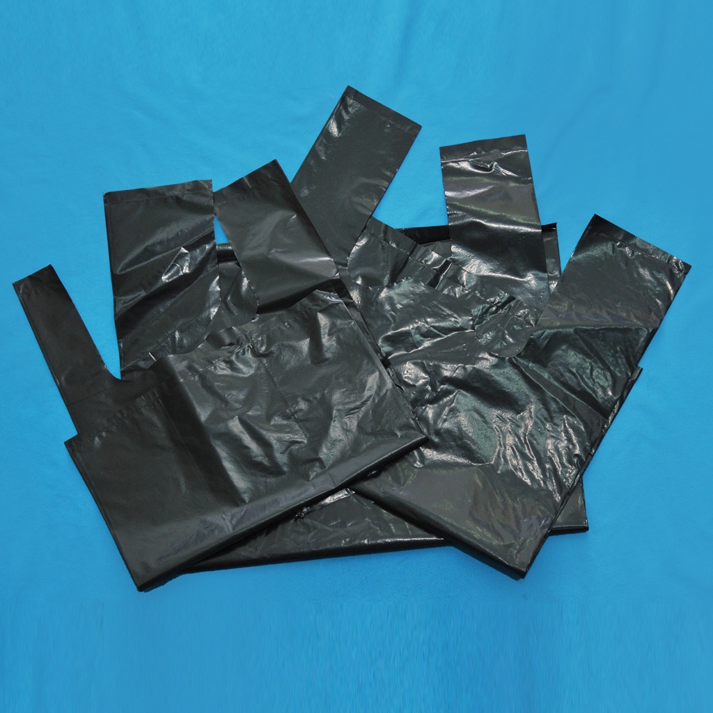 Túi Xốp Pe Đen Quai Cột Chất Lượng Tốt, Giá Siêu Rẻ | Số lượng: 1kg