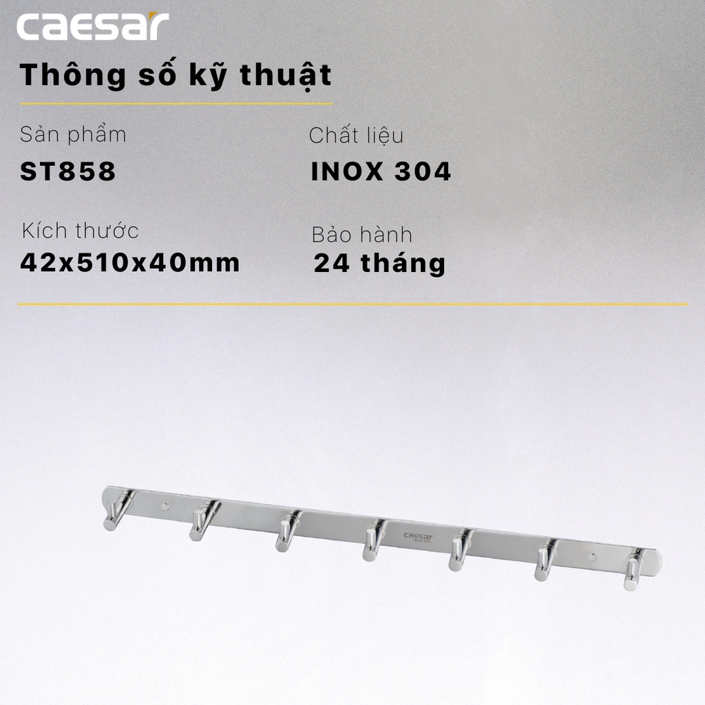 Móc Áo 5,7 Móc - ST857 & ST858