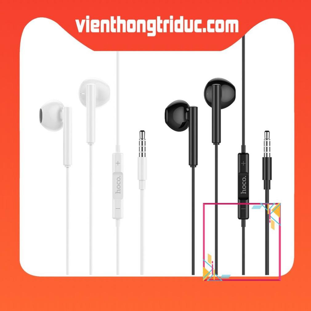 [Chính Hãng] Tai Nghe Nhét Tai Hoco M64 Có Mic - Jack Kết Nối 3.5mm - Dây TPE Dài 1.2m  Đàn Hồi Cao - Âm Thanh Tuyệt Vời