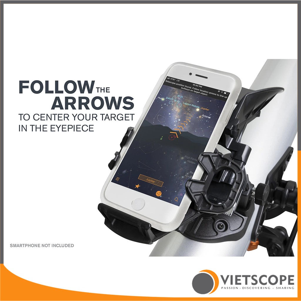 Kính thiên văn khúc xạ Celestron StarSense Explorer LT 80AZ tự động định vị tìm sao