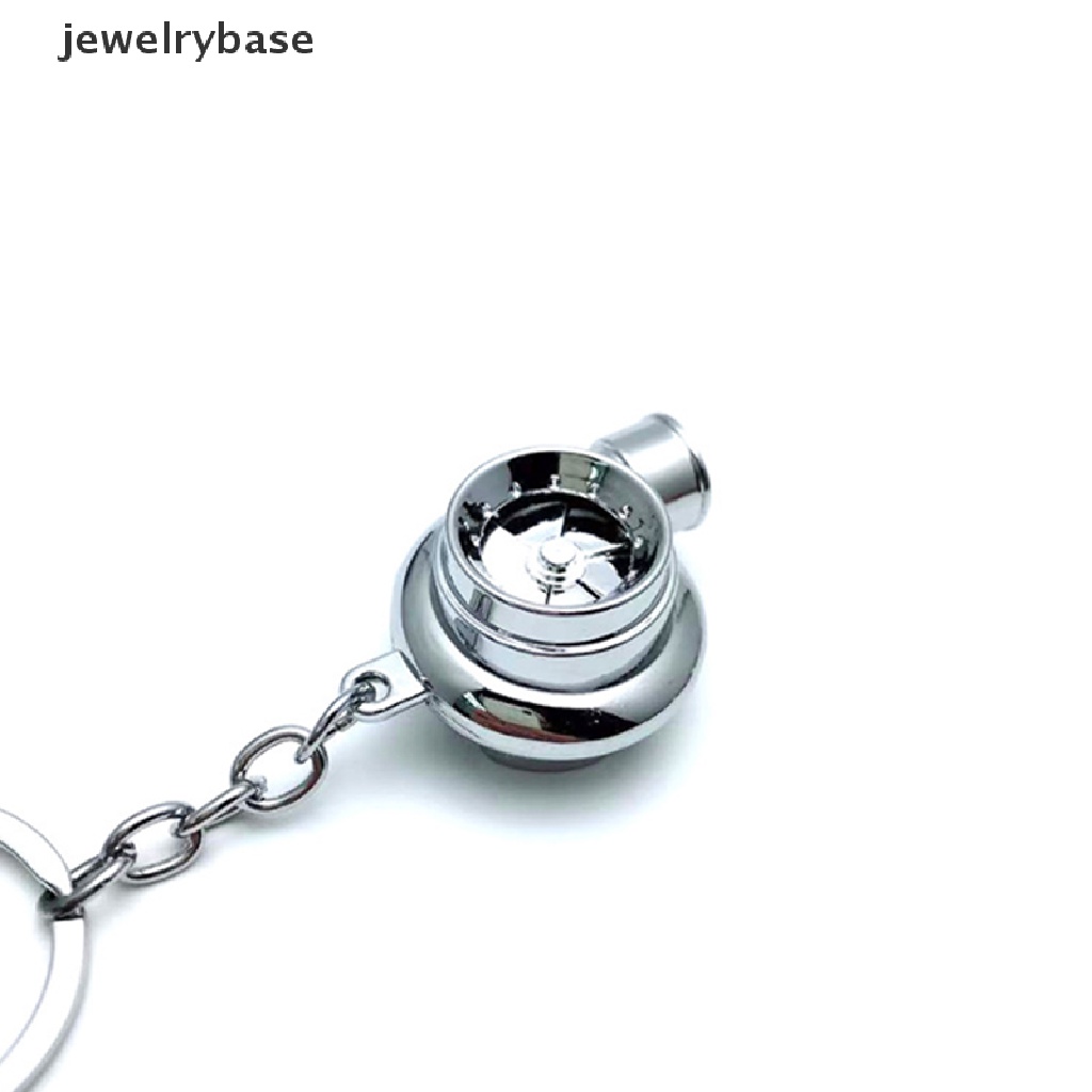 Móc Khóa Sạc TURBO Bằng Kim Loại Mạ Chrome Không Nhựa Máy Nén! Boutique