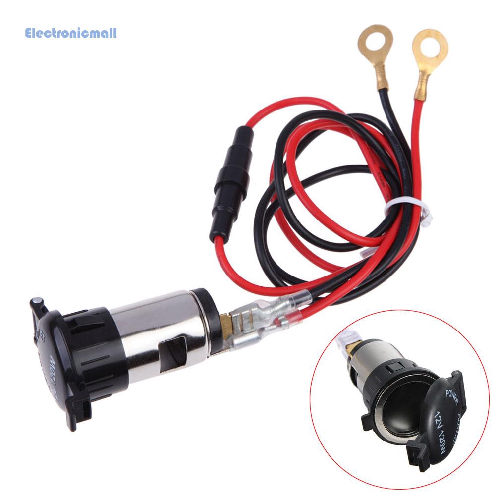 Tẩu Sạc 12v 120w Cho Xe Hơi/Xe Máy