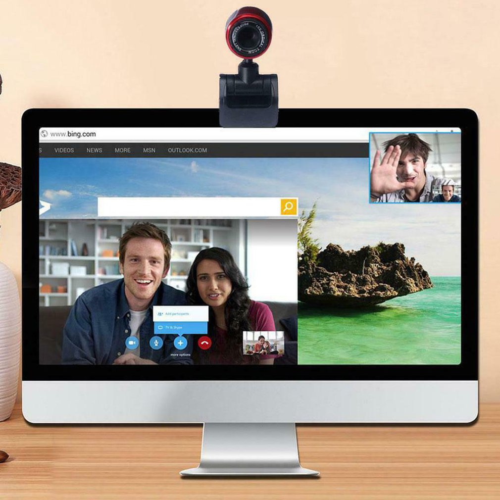 Webcam 30FPS USB 2.0 HD Tích Hợp Micro Cho Máy Tính / Laptop | BigBuy360 - bigbuy360.vn