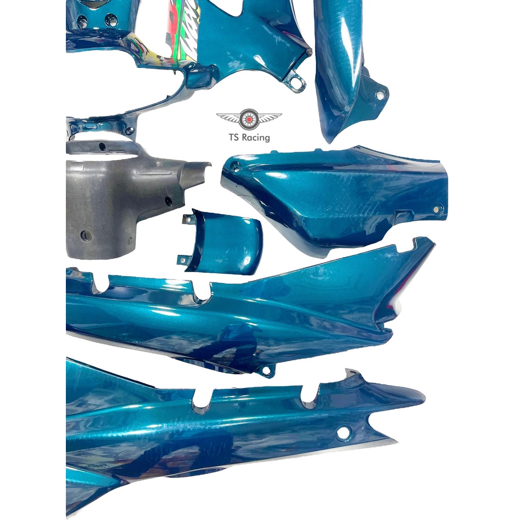 Dàn áo wave alpha - wave nhỏ xanh nhớt - tặng team 3 lớp