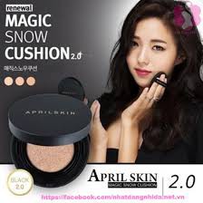 PHẤN NƯỚC / CUSHION APRIL SKIN / Phấn Nước April Skin Magic Snow Cushion SPF 50+/ PA+++