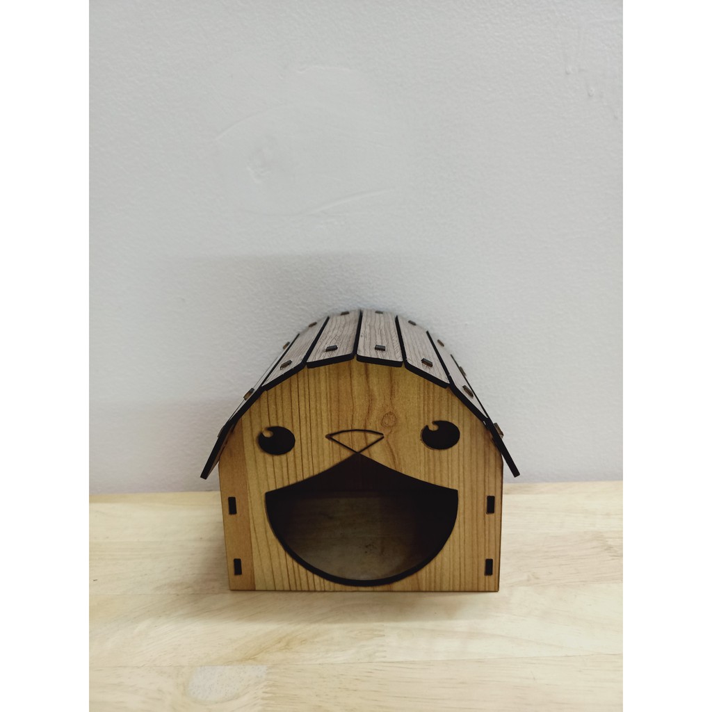 Nhà mặt cười MDF cho hamster