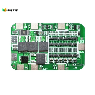 Bảng mạch bảo vệ sạc pin lithium 6 18650 li-ion 6s 15a 24v pcb bms