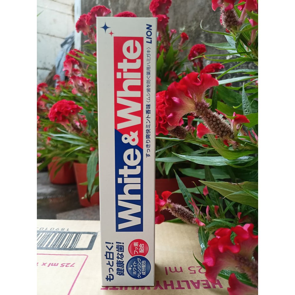 Kem đánh răng White & White 150gr Nhật Bản