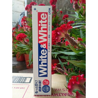 Kem đánh răng white & white 150gr nhật bản