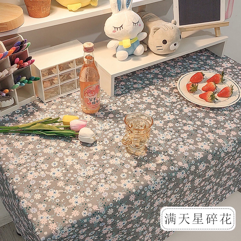 Khăn Trải Bàn Họa Tiết Kẻ Sọc Caro Dài 200cm Để Viết Trà Làm Việc Cho Học Sinh