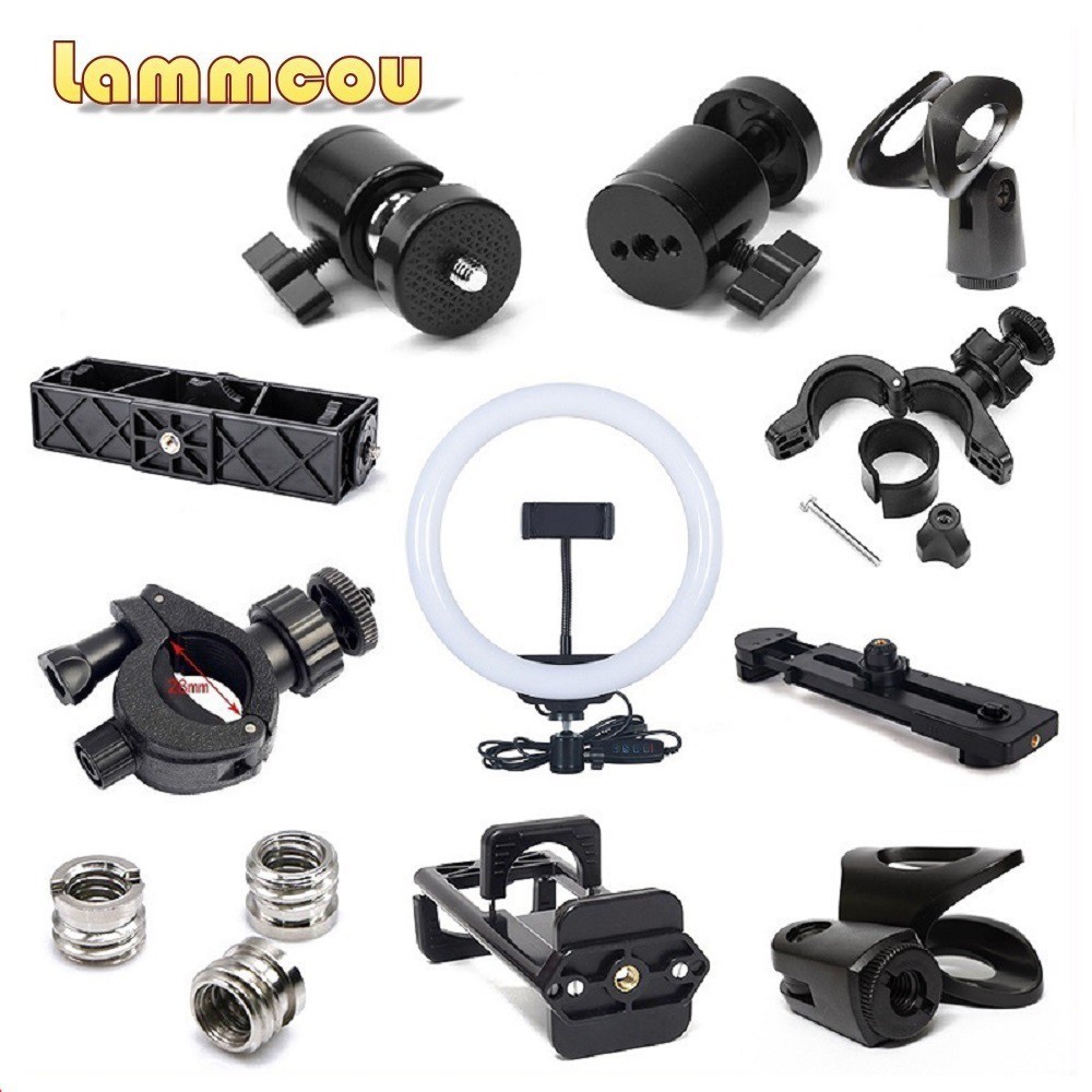 Phụ kiện giá đỡ điện thoại / máy ảnh LAMMCOU hỗ trợ quay vlog thiết kế tiện dụng