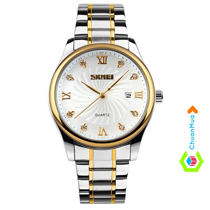 Đồng hồ Nam Skmei 9101 số kim cương DHA345 | BigBuy360 - bigbuy360.vn