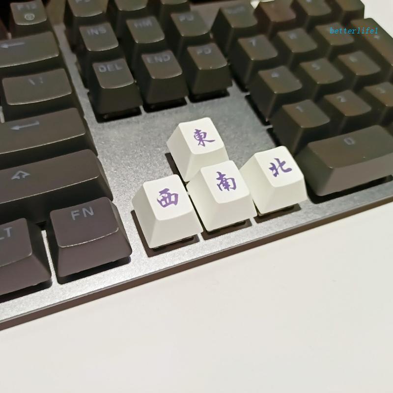 Bộ 4 Nút Thay Thế Bằng PBT Bền Cho Bàn Phím Cơ