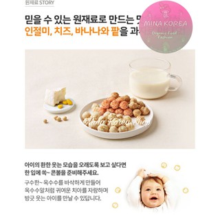 SNACK NGŨ CỐC BEBECOOK cho bé từ 12M+