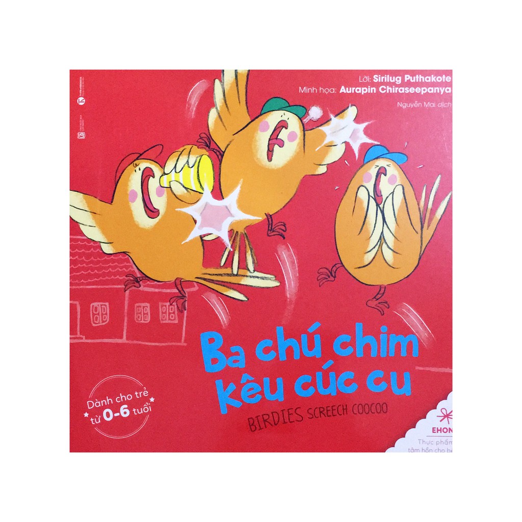 Sách - Ehon - Ba Chú Chim Kêu Cúc Cu
