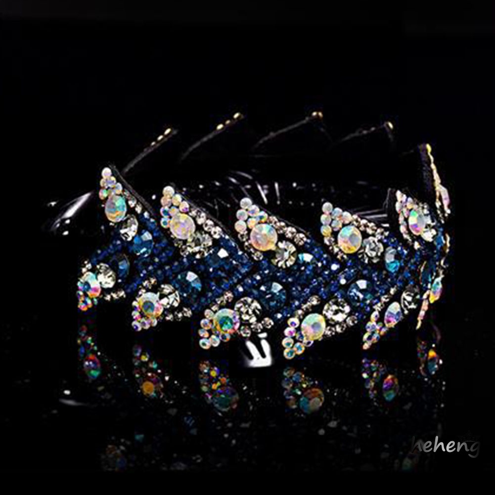 Giá Đỡ Kẹp Tóc Hình Chiếc Lá Đính Đá Nhiều Màu Sắc