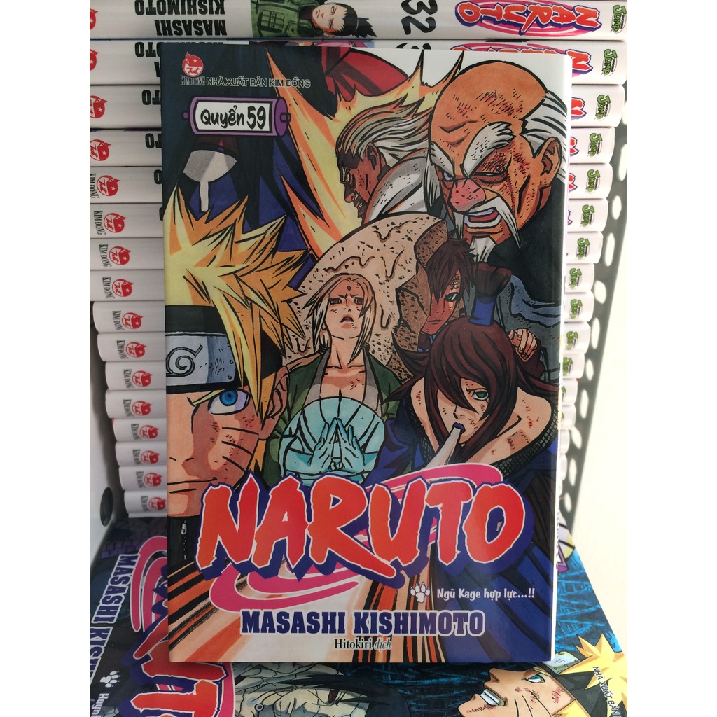 Sách - Naruto - Tập 59
