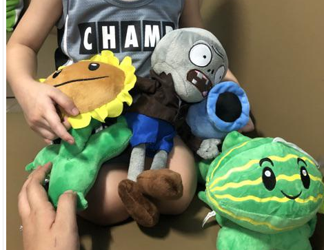 Thú nhồi bông hình zombie 30cm 20 nhân vật trong plants vs. Zombies tùy chọn