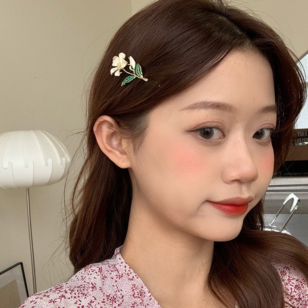 Kẹp Tóc Hình Bông Hoa Phong Cách Retro Kiểu Mới Cho Nữ