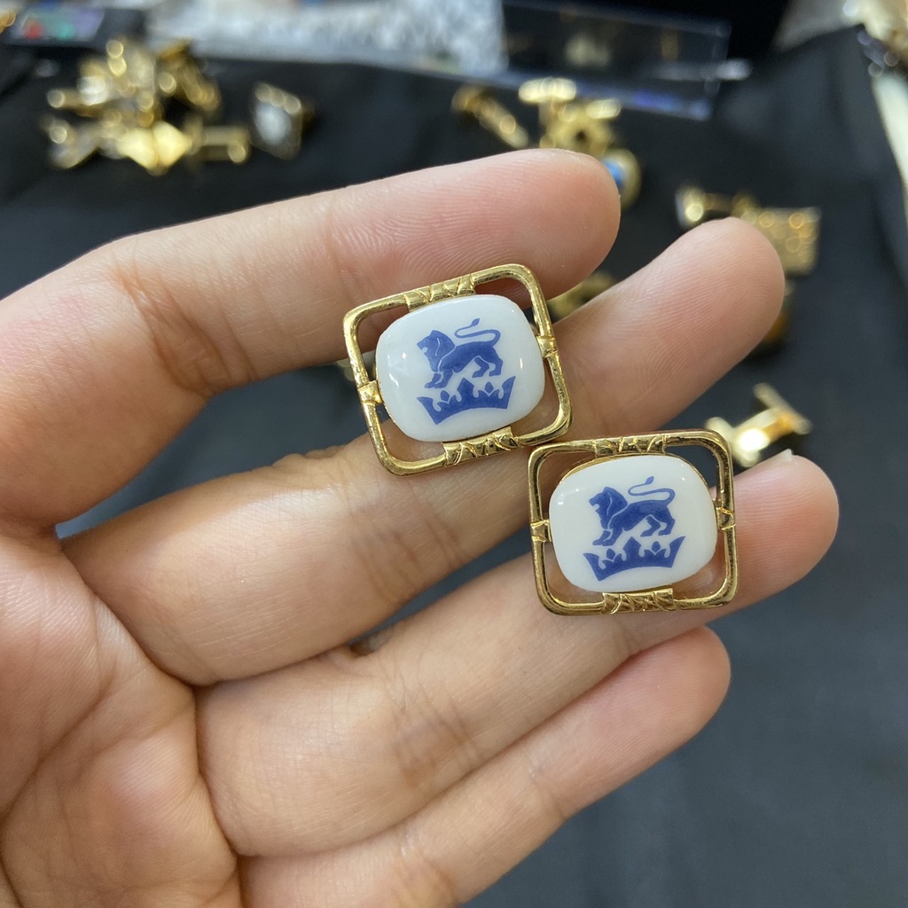 link 8 - Khuy cài tay áo vest hàng Nhật 2hand - cuff links măng sét for men