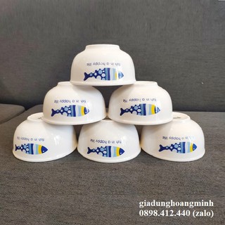 bộ 10 chén sứ cao cấp - bộ 10 chén sứ ăn cơm