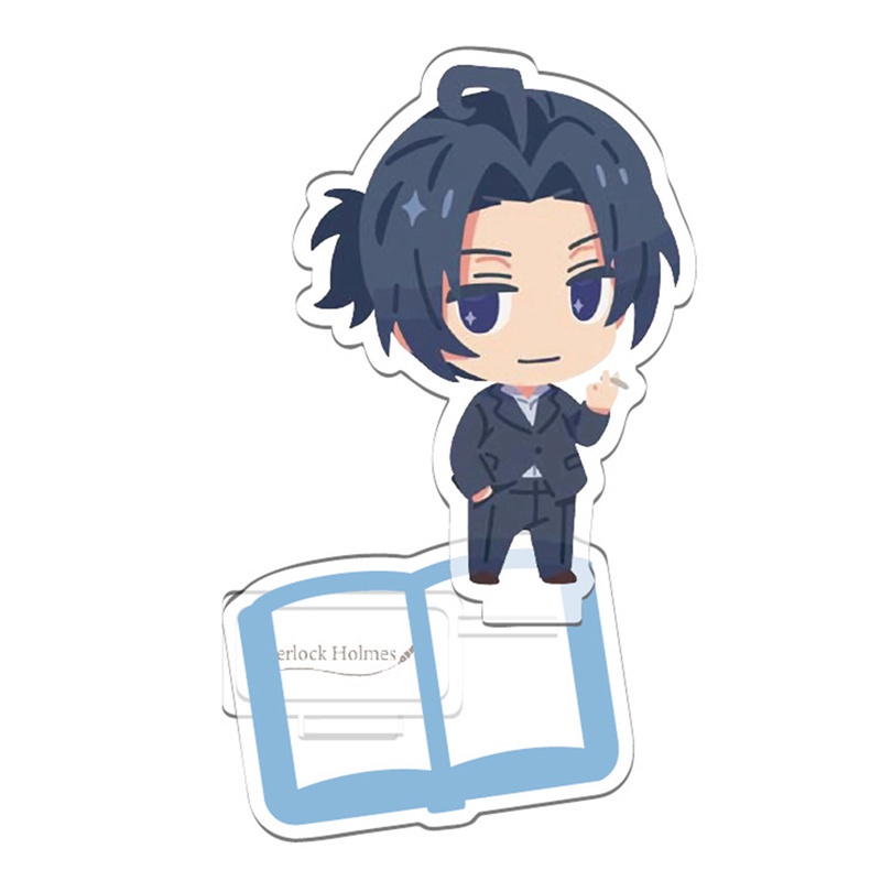 Standee hình nhân vật hoạt hình Moriarty The Patriot bằng acrylic 8cm để bàn trang trí