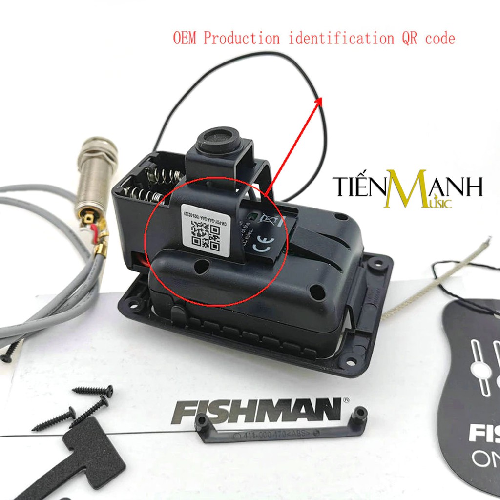 EQ Fishman PRO 301 cho Đàn Guitar PSY-GAA-QAA (PRO-PSY-301) Presys Blend - Thiết bị Thu âm Ghi-tar