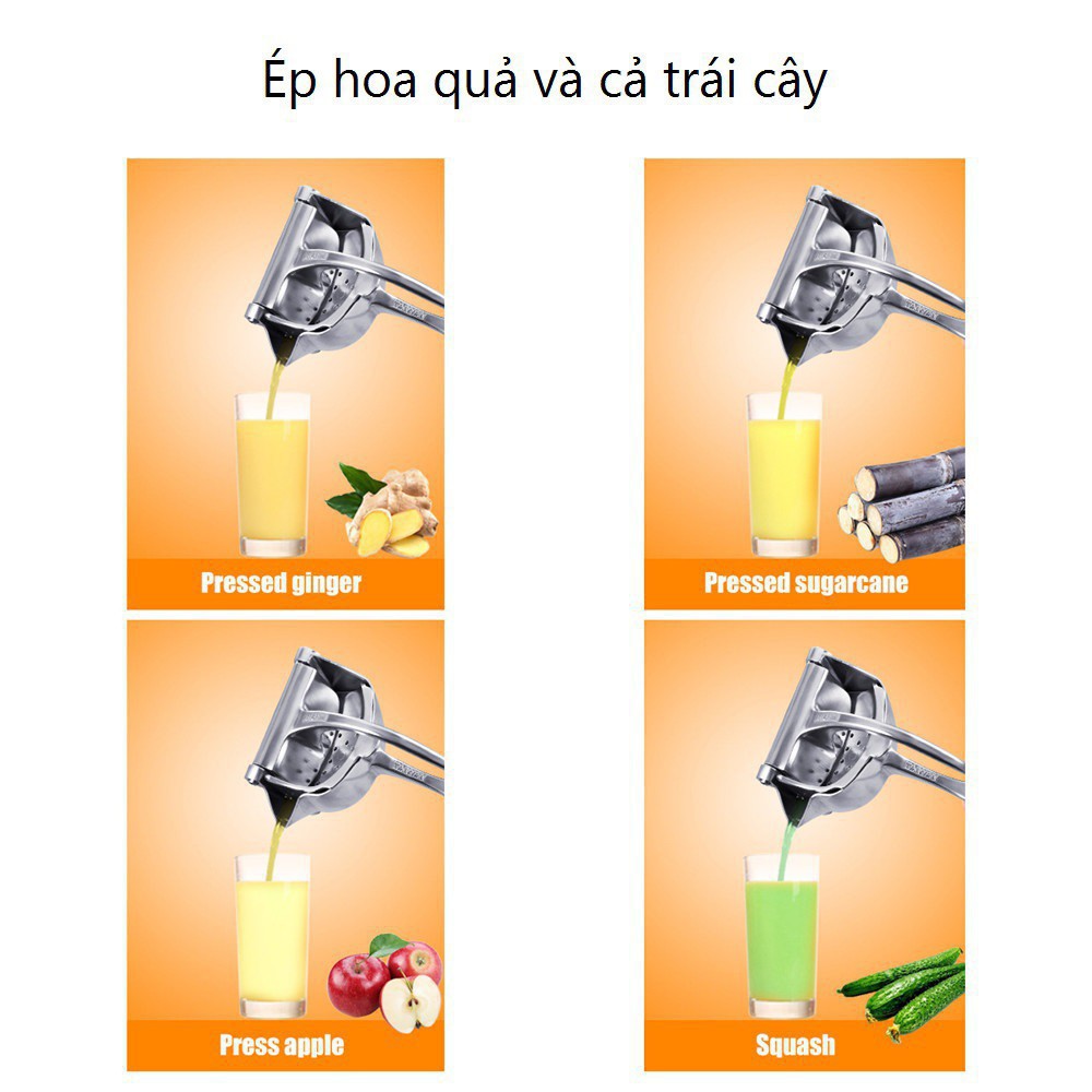 [GIAO 1H] Máy ép trái cây cầm tay chuyên dụng - Dụng cụ ép trái cây kim loại Extractor
