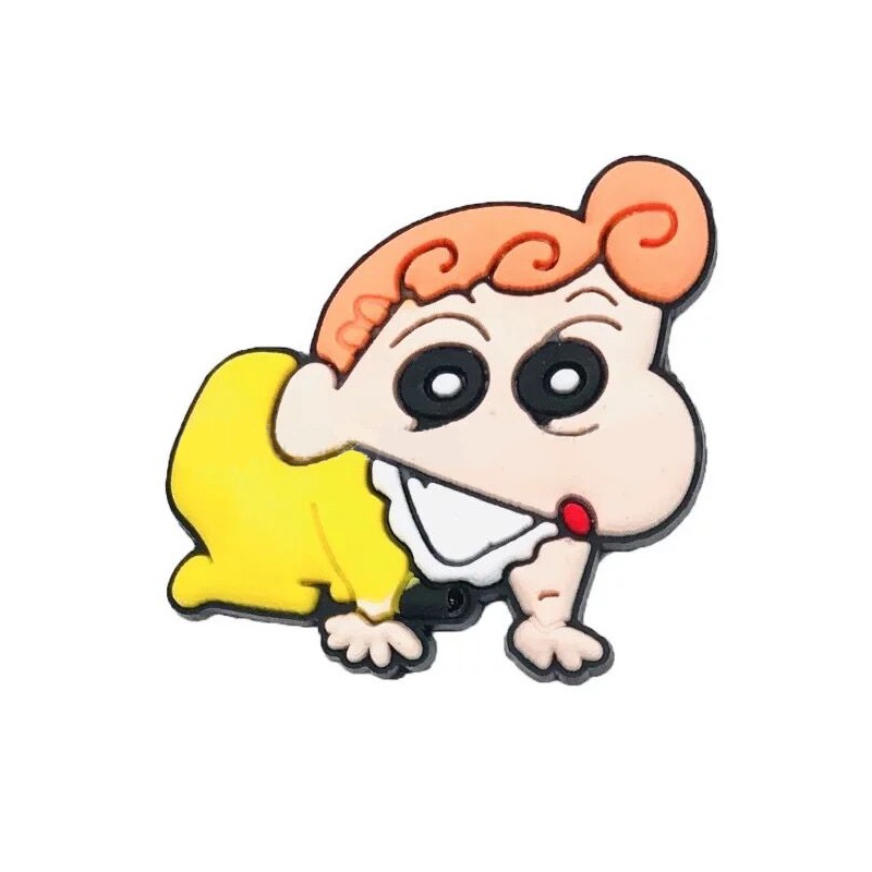 Charm giày Crocs Jibbitz Shin-chan hoạt hình dành cho trẻ em