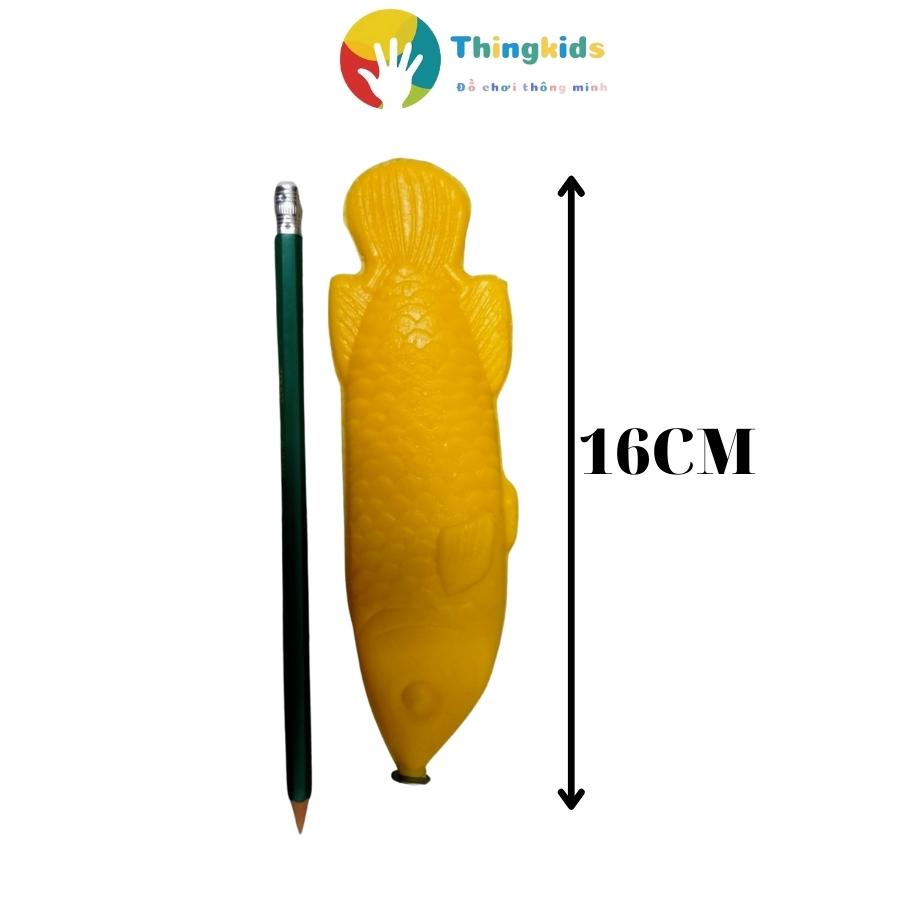 Đồ chơi mầm non - Câu cá nam châm kem phao và cần câu - Thingkids