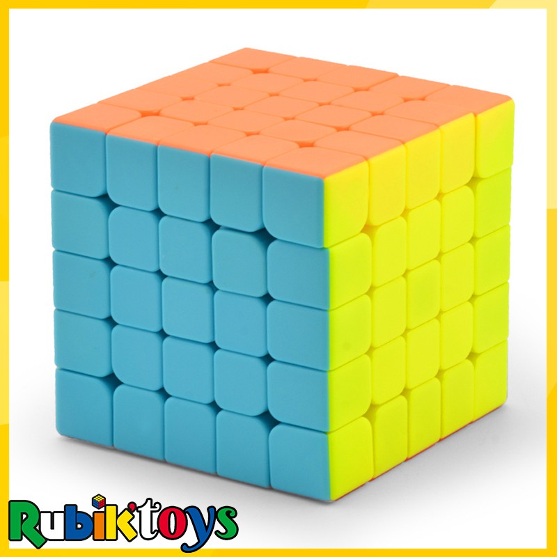 Rubik 5x5 Xoay Trơn, Mượt, Không Rít 🔥 Rubic 5x5 MoYu QiYi Cube Stickerless Đồ Chơi Xếp Hình Trí Tuệ