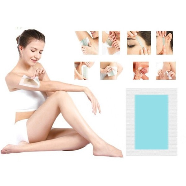 [Hàng mới về] 2pcs Miếng dán sáp lạnh tẩy lông bằng hai mặt không đau tiện dụng mz001 | BigBuy360 - bigbuy360.vn