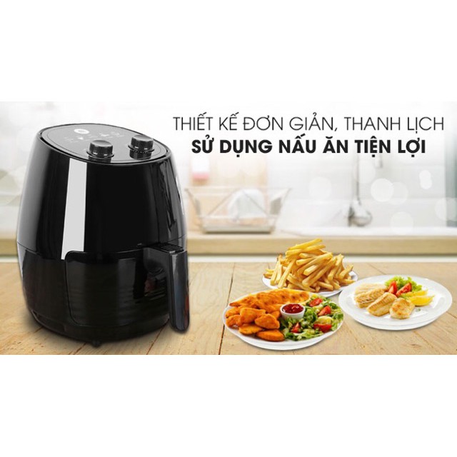 Nồi chiên không dầu Mishio MK-155