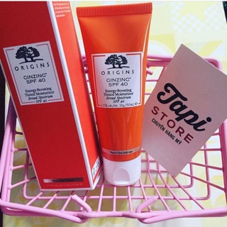 Kem dưỡng da chống nắng Origins GinZing SPF40 Energy-Boosting Tinted Moisturizer