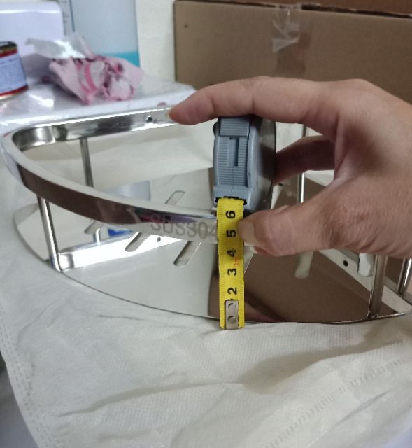 Kệ góc đơn inox 304 (khoan tường) | BigBuy360 - bigbuy360.vn