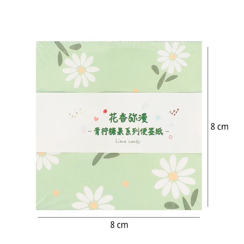 Set 200 tờ giấy ghi chú họa tiết hoạt hình xinh xắn