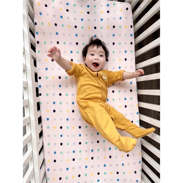 Chũn Nest - Ga cũi cho bé - chấm bi tim lịm đi mỗi lần nhìn thấy crush