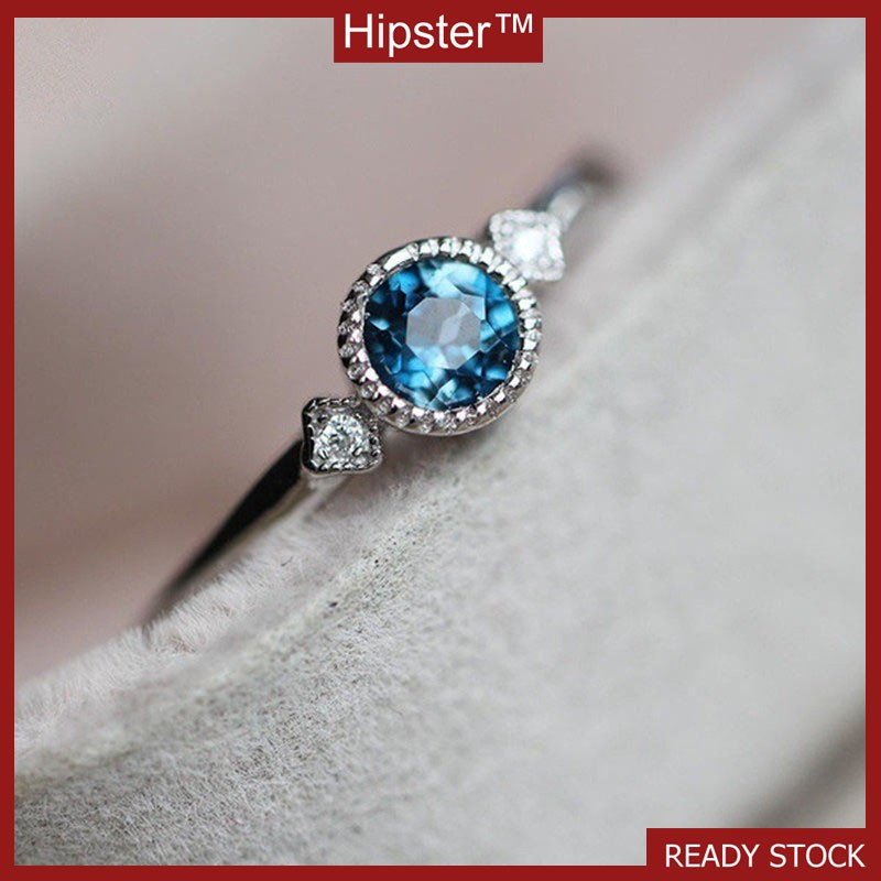 Nhẫn Đính Đá Thời Trang Sang Trọng Cho Nữ