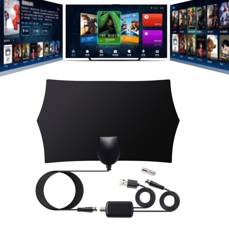 Ăng Ten Khuếch Đại Tín Hiệu Kỹ Thuật Số Cho TV Thông Minh 13ft