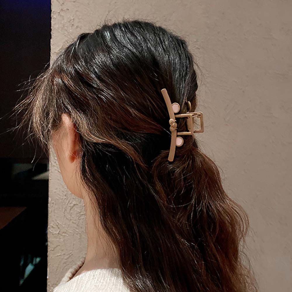 Kẹp tóc hình động vật bằng kim loại dễ thương nhiều màu phong cách Hàn Quốc cho nữ