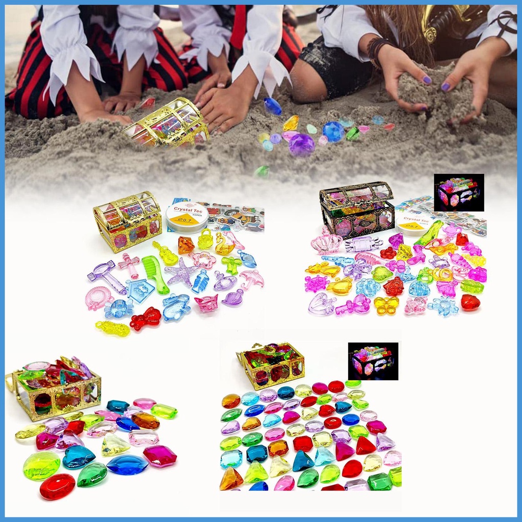 Bộ Đồ Chơi Rương Kho Báu Nhiều Màu Sắc Dành Cho Trẻ Em