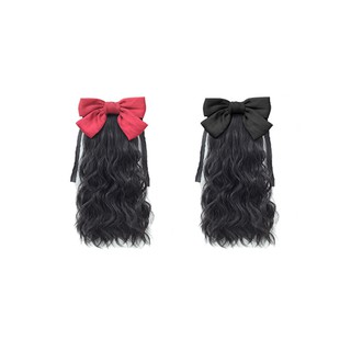 tóc giả cột 😍FREESHIP😍 cột xù lửng + nơ lụa