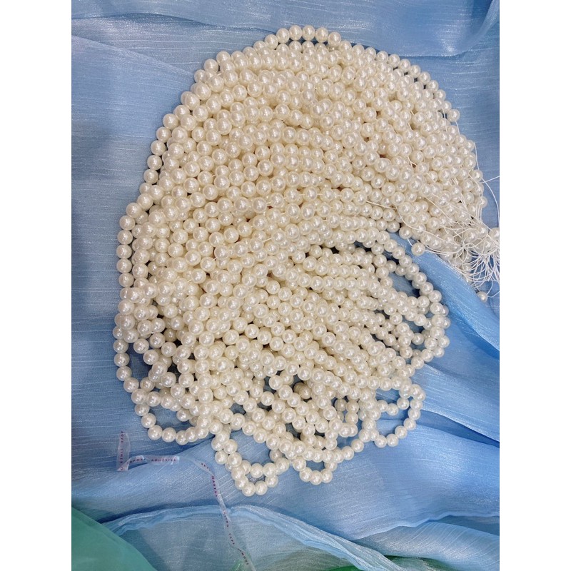 Dây hạt nhựa hình trai làm phụ kiện may vá , trang trí, chụp ảnh