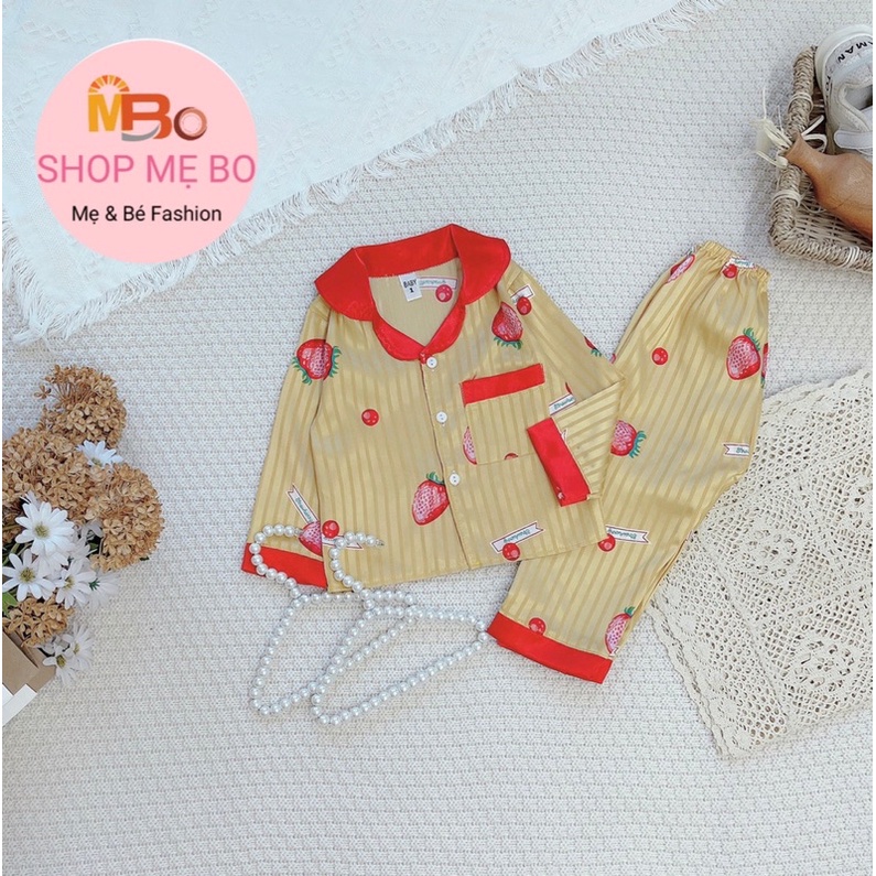 HOT - Đồ bộ PIJAMA bé gái đáng yêu cực xinh 8-20KG