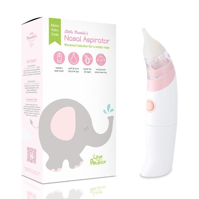 Máy Hút Mũi Little Martin's Nassal Aspirator - Pink - Nhập Khẩu Chính Hãng