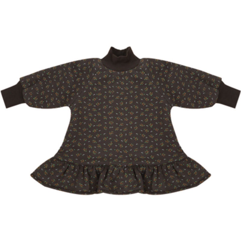 Đầm Công Chúa Vải Lông Cừu Dày In Hoa Thời Trang Thu Đông Cho Bé Gái Gmn 66 2021