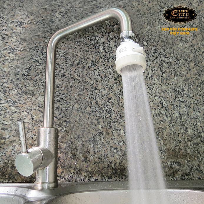 Bộ Lọc Van Nước 3 Chế Độ Xoay Có Công Tắc